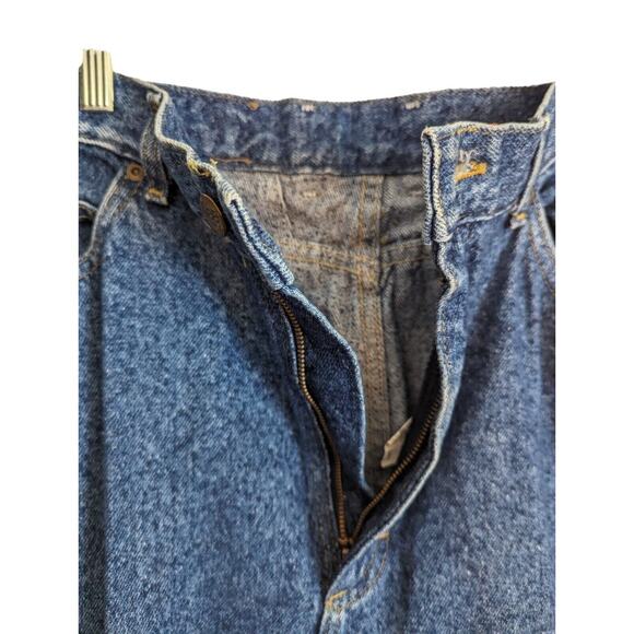 Lee Women's 14P Blue Jeans Basic Petite 100% Cotton Made in USA - Picture 11 of 11